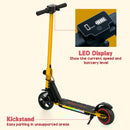 SPORTNOW Folding Electric Scooter W/ LED Lights And Display