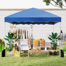 300 X 300 Cm Pop Up Canopy Tent With Wheeled Bag-Blue