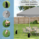 300 X 300 Cm Pop Up Canopy Tent With Wheeled Bag-Grey