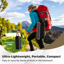 Portable Camping Chair Ultra-Lightweight Foldable Backpacking Chair-Coffee