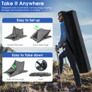 Pop-up Camping Tent with Carry Bag and Rainfly for 2-3 People-Grey