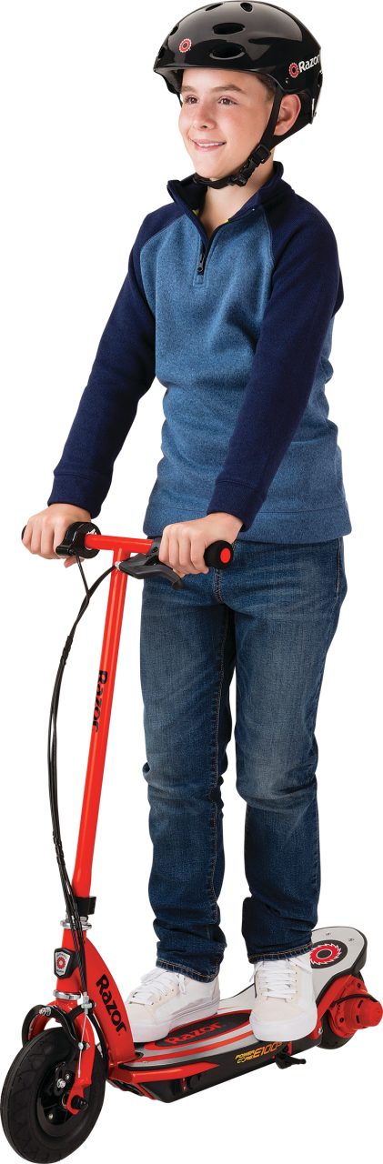 PowerCore E100S 24 Volt Scooter - Red