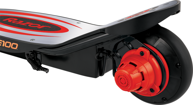 Powercore E100 Electric Scooter - Red 24 Volt