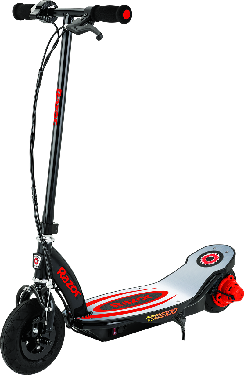 Powercore E100 Electric Scooter - Red 24 Volt
