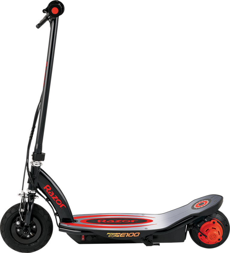 Powercore E100 Electric Scooter - Red 24 Volt