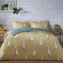 Fusion Puddles The Duck Duvet Cover Set in Yellow