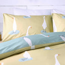 Fusion Puddles The Duck Duvet Cover Set in Yellow