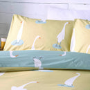 Fusion Puddles The Duck Duvet Cover Set in Yellow