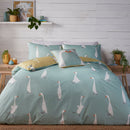 Fusion Puddles The Duck Duvet Cover Set in Yellow