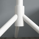 HOMCOM Coat Rack Bamboo Coat Stand With 8 Hooks For Handbags