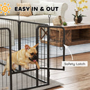 PawHut 2 Piece Expansion Pack Dog Pen For 80cm High Animal Pen