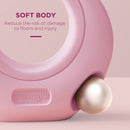 SPORTNOW 12kg Kettlebell For Weight Lifting And Strength Training - Blue/Grey/Pink/Green