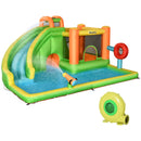 Outsunny Bouncy Castle with Paddling Pool