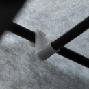 HOMCOM Fabric Portable Wardrobe with 8 Shelves 2 Hanging Rails