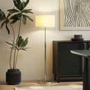HOMCOM Floor Lamp With Remote Control And Adjustable Colour Temperatures
