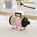 PawHut 2200W Dog Hair Dryer With Adjustable Temperature & Velocity