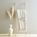 Drift Quinn Throw in Cream
