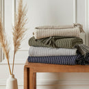 Drift Quinn Throw in Grey