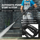 Outsunny 1800W Power Washer 150 Bar Pressure 6M Hose And Hose Reel