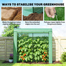 Outsunny Mini Greenhouse, Portable Indoor Outdoor Green House with PE Cover