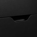 Vinsetto Mobile Filing Cabinet, 7-drawer File Cabinet With Wheels, Black