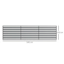 Outsunny Camping Windbreak Portable Wind Blocker Privacy Wall, 540cm x 150cm