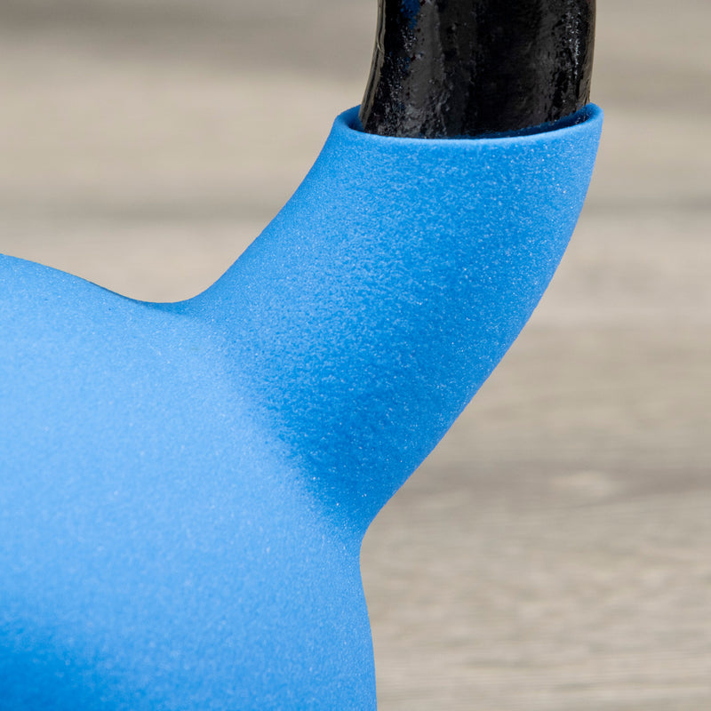 HOMCOM 8KG Kettlebell with Soft Body and Non-Slip Handle, Blue
