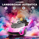 AIYAPLAY 12V Lamborghini Autentica Licensed Ride on Car