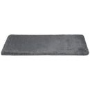 HOMCOM Fluffy Shaggy Rug 90x150 cm - Grey