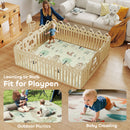 AIYAPLAY Baby Play Mat, Foldable Activity Playmat,