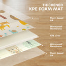 AIYAPLAY Baby Play Mat, Foldable Activity Playmat,