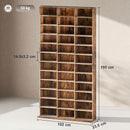 HOMCOM DVD CD Media Storage Rack, Video Display Unit