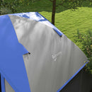 Outsunny 2 Man Camping Tent w/ Sewn-in Groundsheet, 3000mm Waterproof