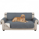 PawHut Waterproof Sofa Cover, Soft Couch Cover for Dogs Cats Pets Grey