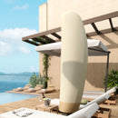 Outsunny Deluxe Large Garden Waterproof Parasol Cover Outdoor Furniture Patio Market Banana Umbrella Cantilever Protector Rain Dust Protective w/Zip (?56 x 220H (cm))