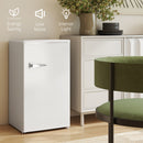 HOMCOM 85L Freestanding Under Counter Fridge with Chiller Box