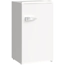 HOMCOM 85L Freestanding Under Counter Fridge with Chiller Box