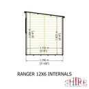 Ranger Pent Shiplap Shed