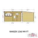 Ranger Pent Shiplap Shed