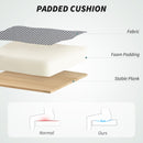 HOMCOM Draughtsman Chair, Mesh Ergonomic Drafting Chair