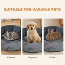 PawHut Cat Bed, Dog Pet Bed for Indoor Cats and Small Dogs