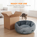 PawHut Cat Bed, Dog Pet Bed for Indoor Cats and Small Dogs