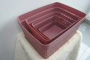 Lewis's Dots Basket - Red