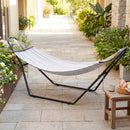 Outsunny 9ft Hammock Stand Adjustable with Non-Slip Feet, 250 kg Capacity