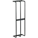 HOMCOM Metal Towel Rack Wall Mounted, 3 Bar Towel Rail For Bathroom, Black