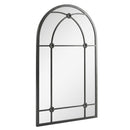 Outsunny Arched Mirror, Decorative Wall Mirrors, Black
