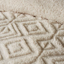 Fusion Geo Fleece Duvet Cover Set in Natural