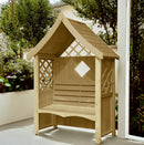 Rose Pressure Treated Arbour