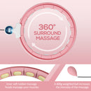 SPORTNOW Smart Weighted Hula Hoop With 16 Detachable Knots And Digital Counter