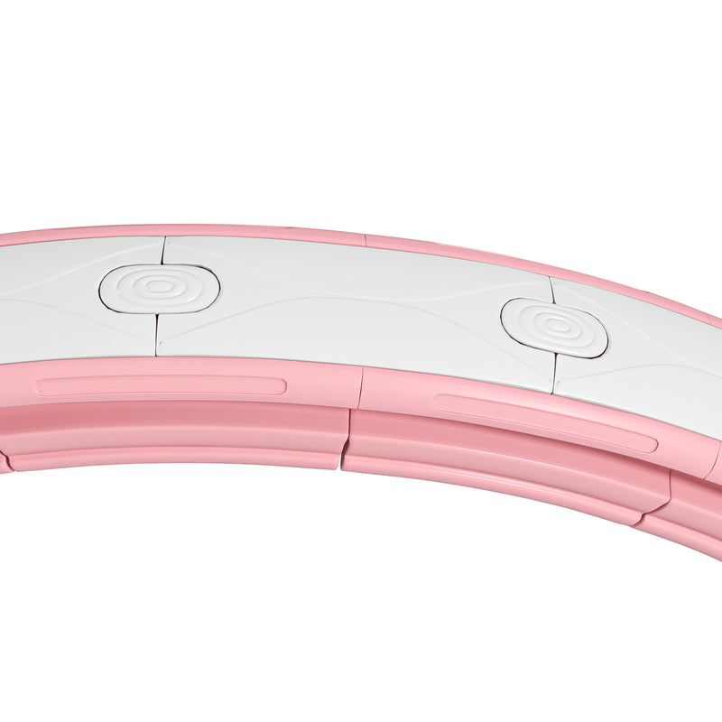 SPORTNOW Smart Weighted Hula Hoop With 16 Detachable Knots And Digital Counter
